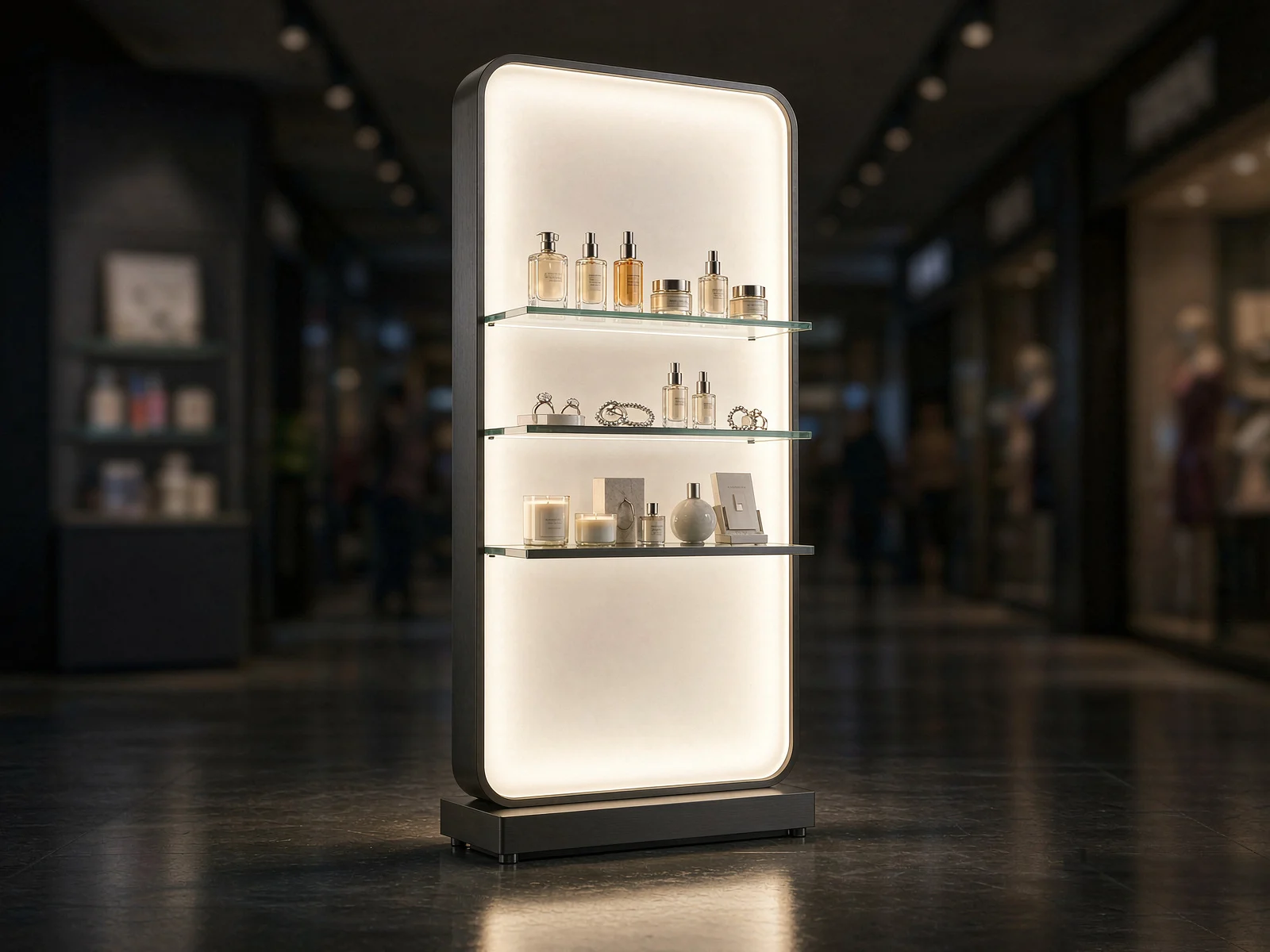背光小型产品展示柜