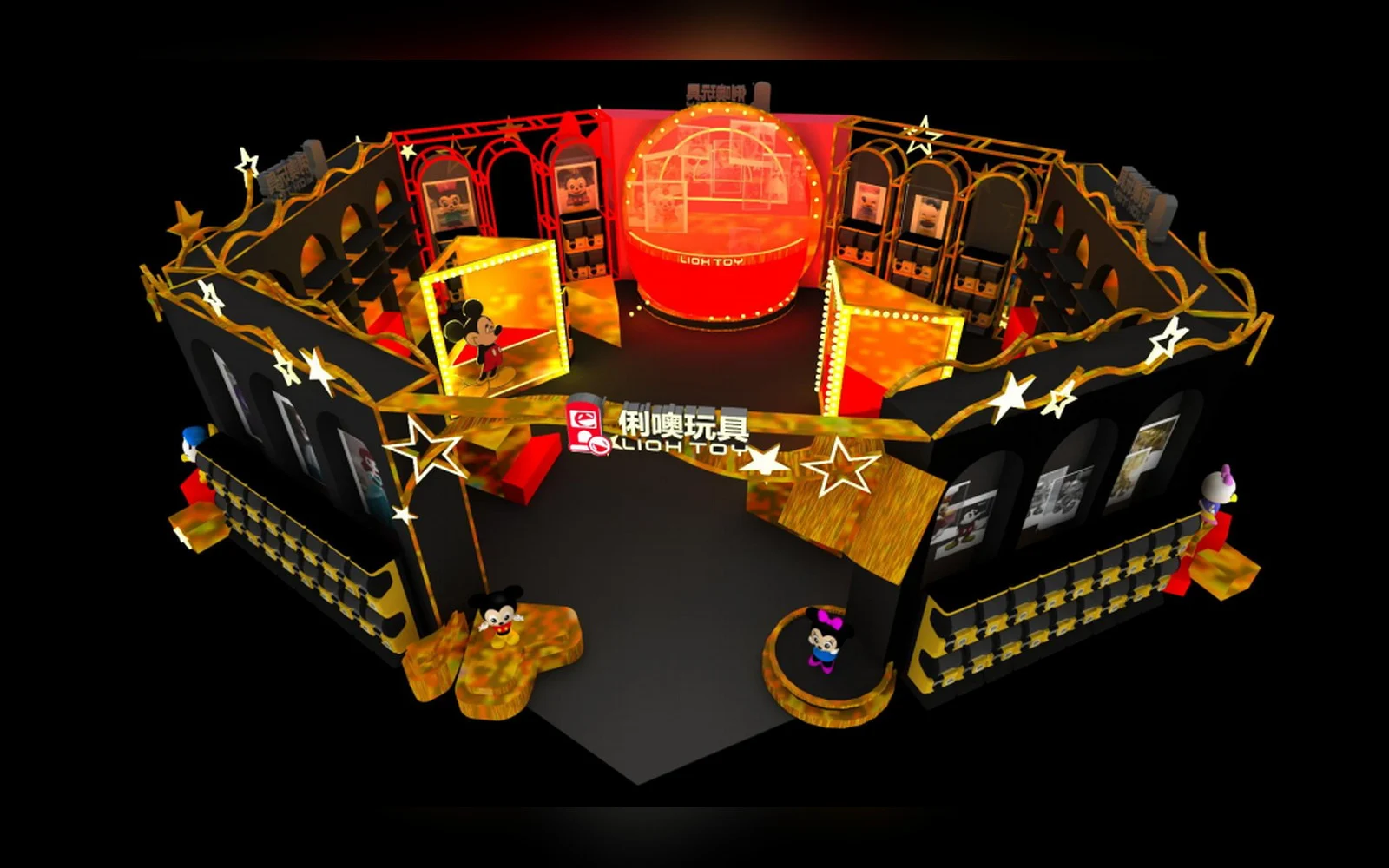 迪士尼 龙之梦巡展